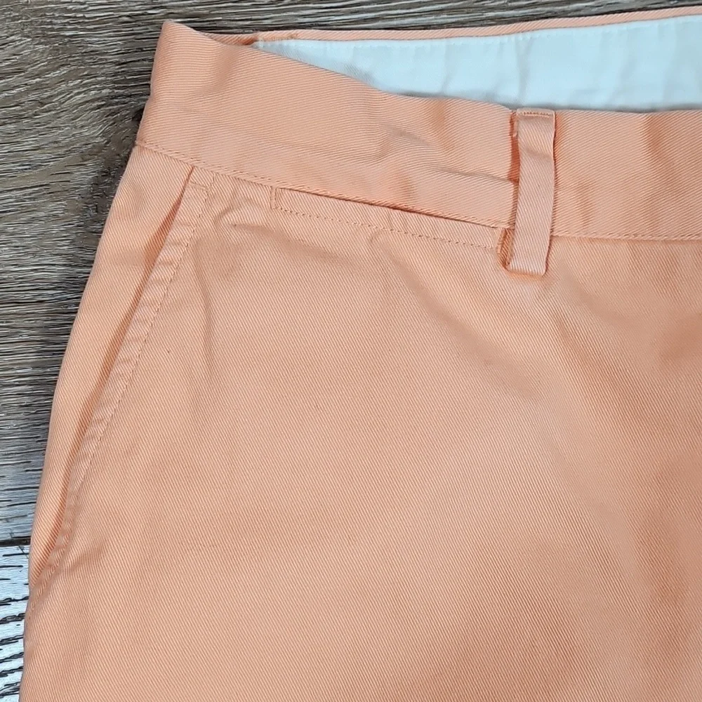 Polo Ralph Lauren 100% Cotton Classic Flat Front Chino Pant Light Orange Peach